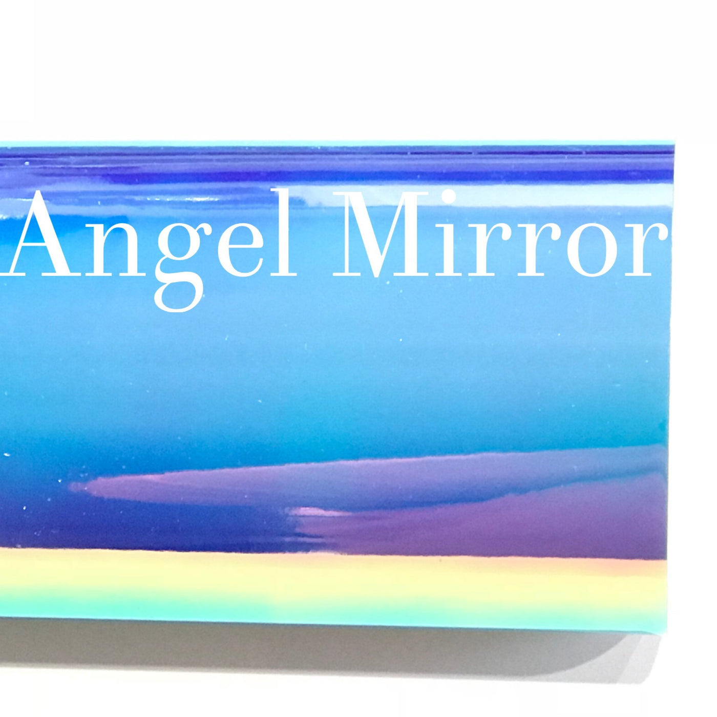 Holographic Angel and Fairy Mirror Patent Leatherette 1.2mm Holographic Glossy Leather