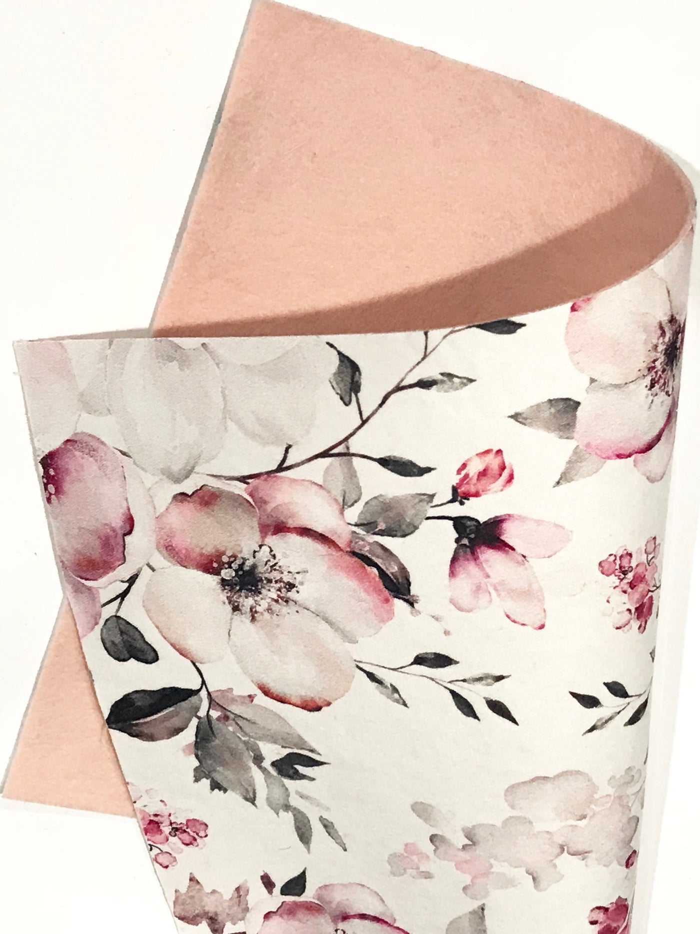 Adalyn Floral Felt Backed Fabric Sheets  - Made to Order