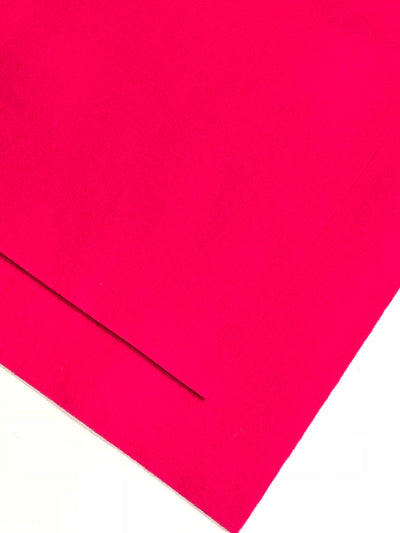 1mm Flamingo Pink Merino Wool Felt A4 Sheet - No. 28