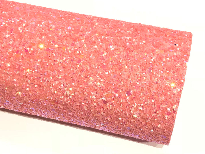 Feuille de tissu à paillettes épaisses rose fraise, épaisseur de 1.0mm, feuille A5 ou A4