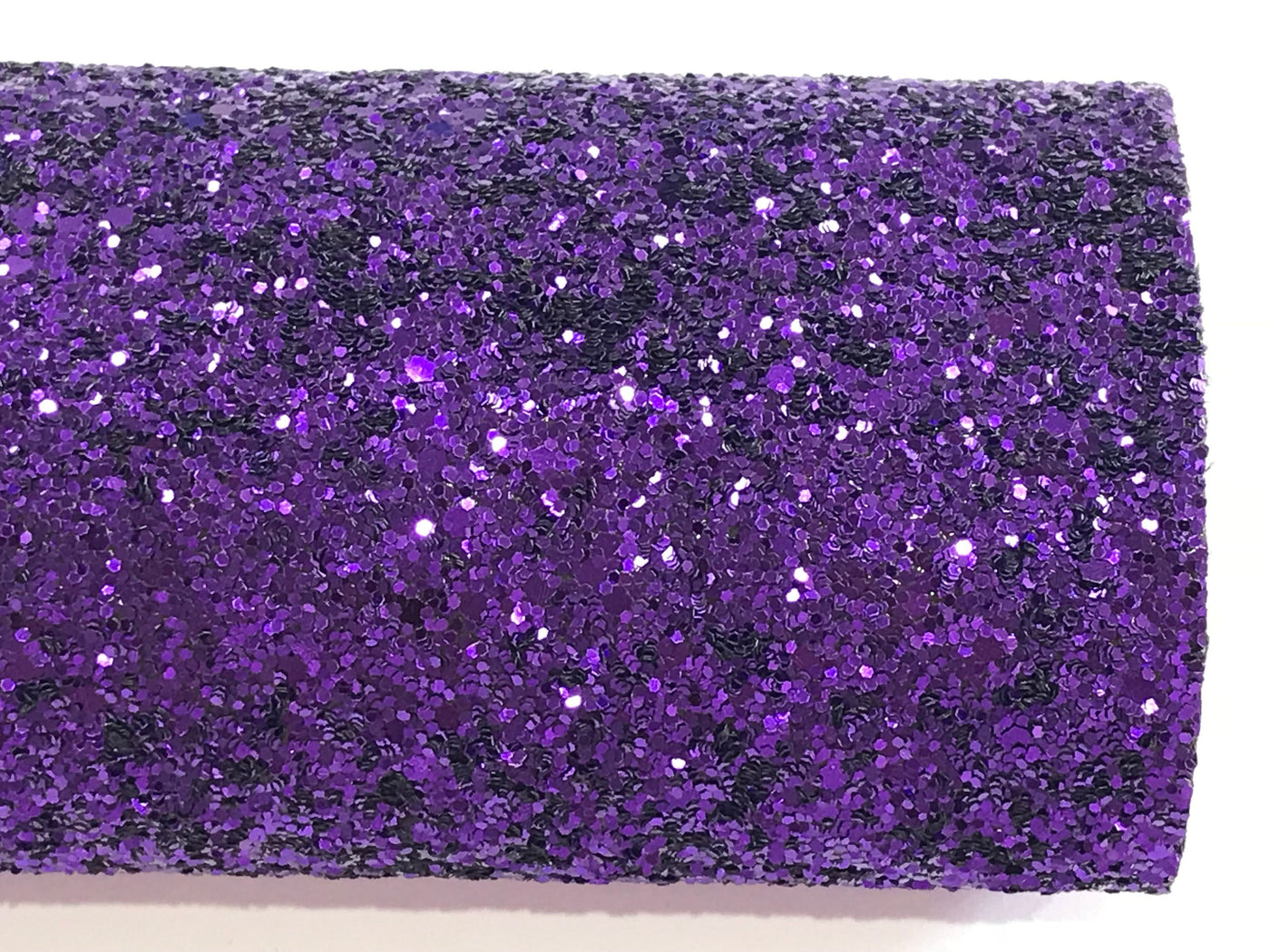 Purple Chunky Premium Glitter Canvas Sheet