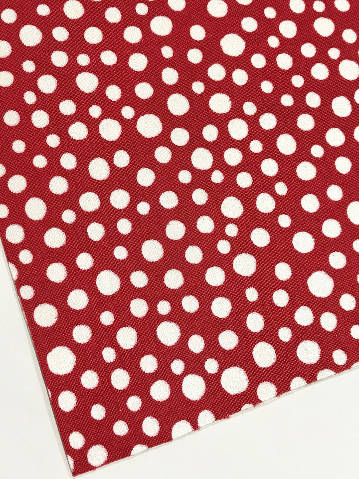 Spotty Dot Double Sided Glitter Fabric
