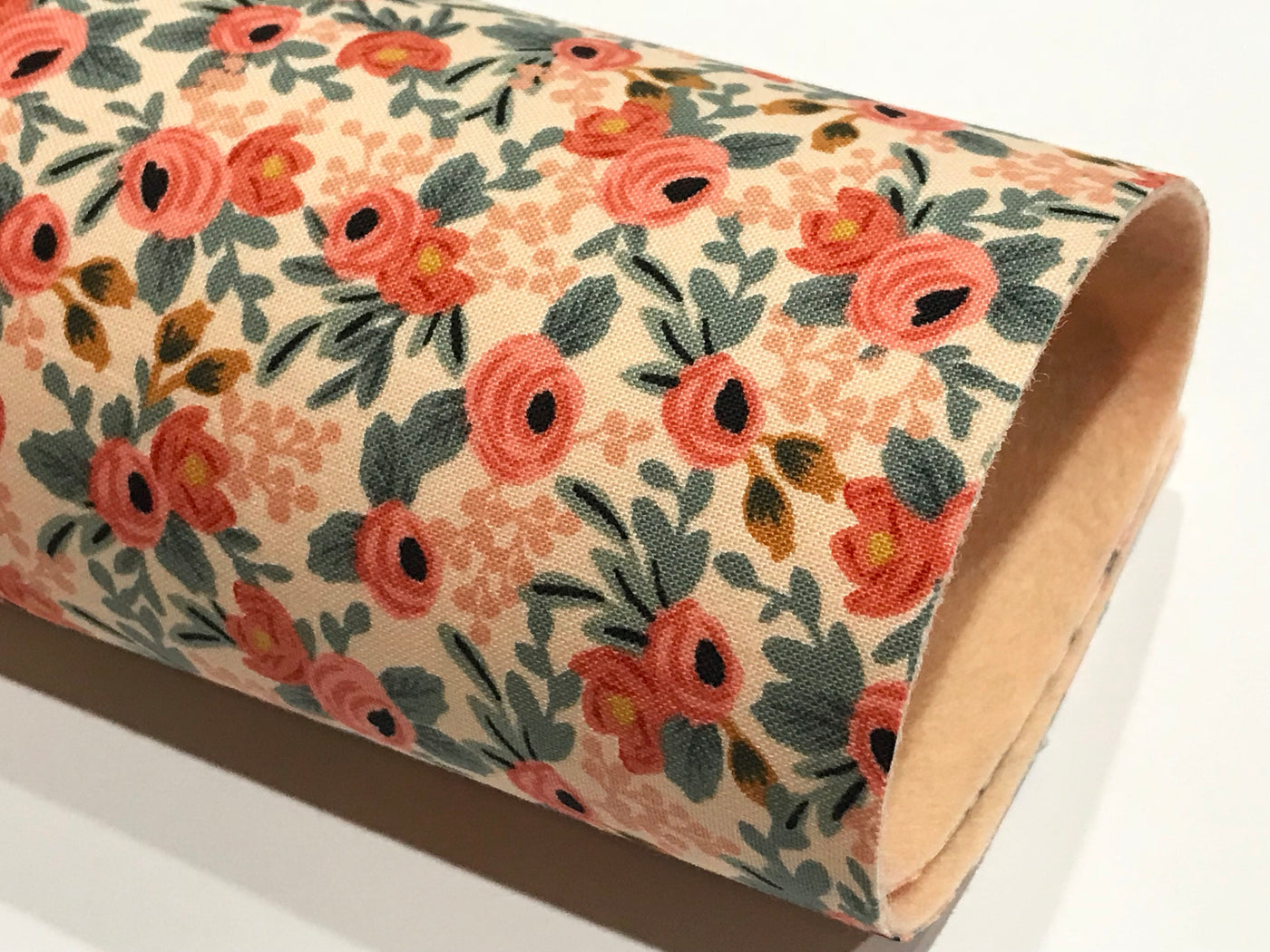 Rosa Peach - Les Fleurs Double Sided Fabric Sheets