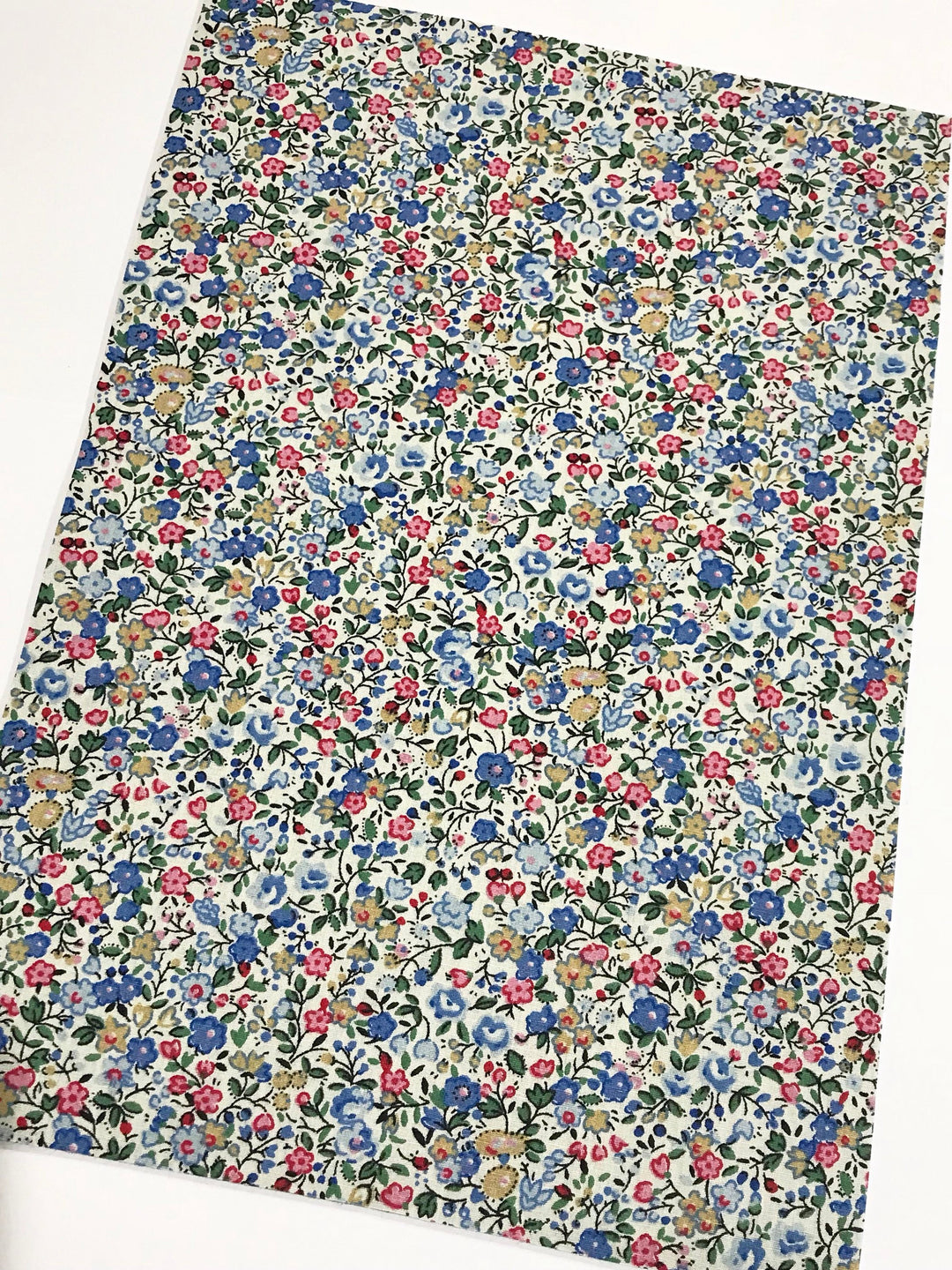 Petite Floral Blue - Les Fleurs Double Sided Fabric Sheets