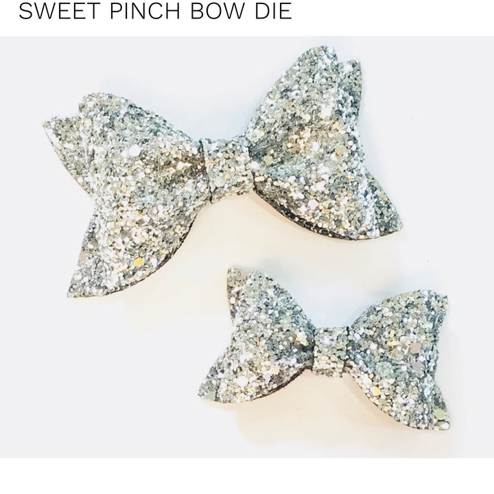 Sweet Pinch Hairbow Die Duo Sizzix Bigshot Compatible