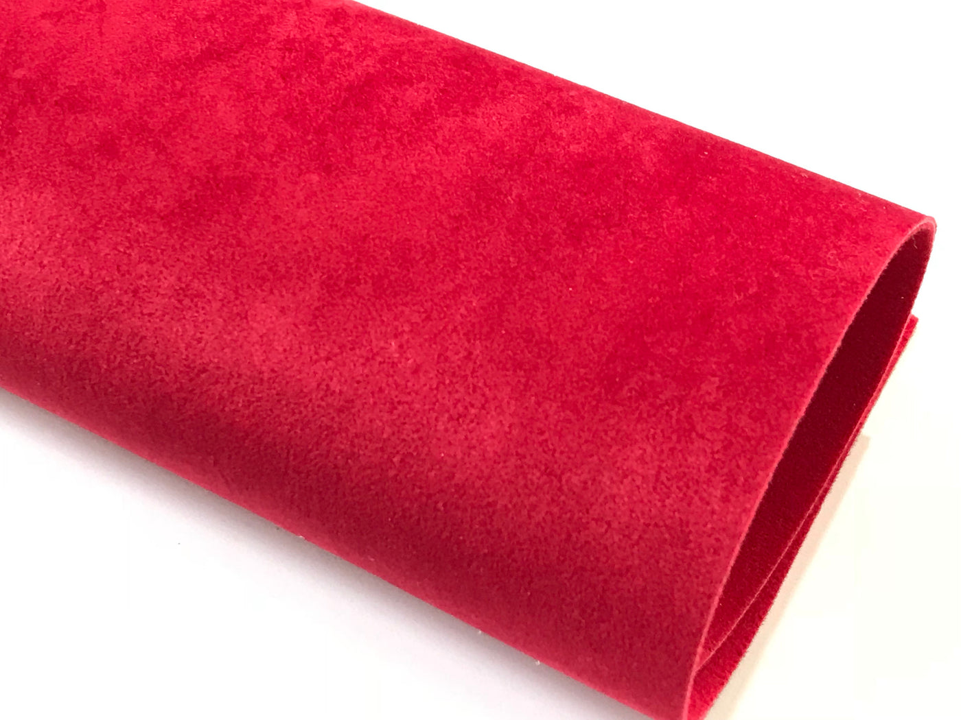 Thick Red Velvet Fabric 0.9mm Sturdy for Bows