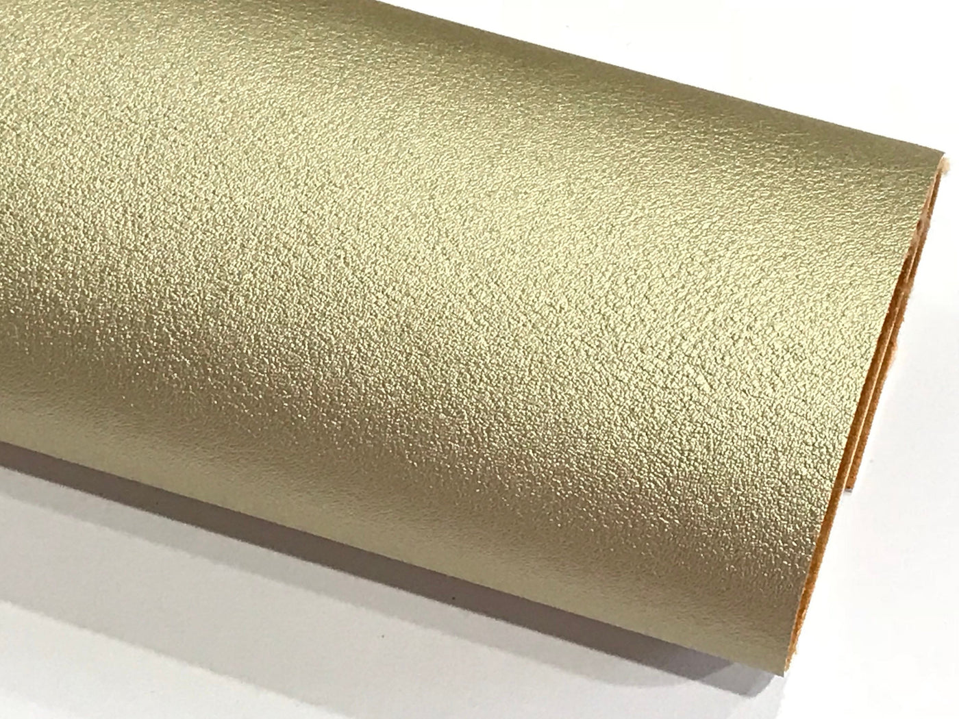 Smooth Gold Faux Leatherette