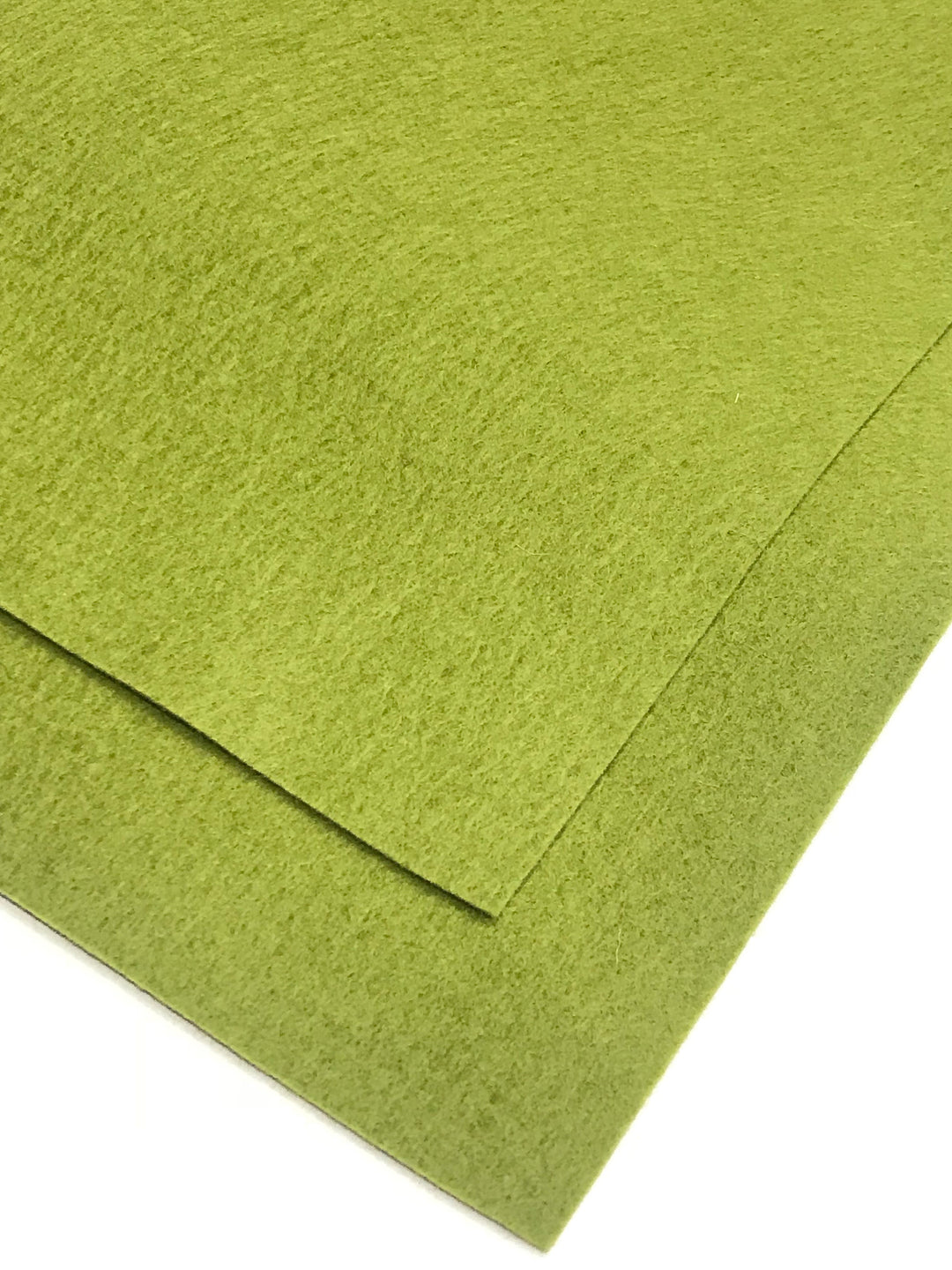 1mm Olive Green Merino Wool Felt 8 x 11" Sheet - No. 41