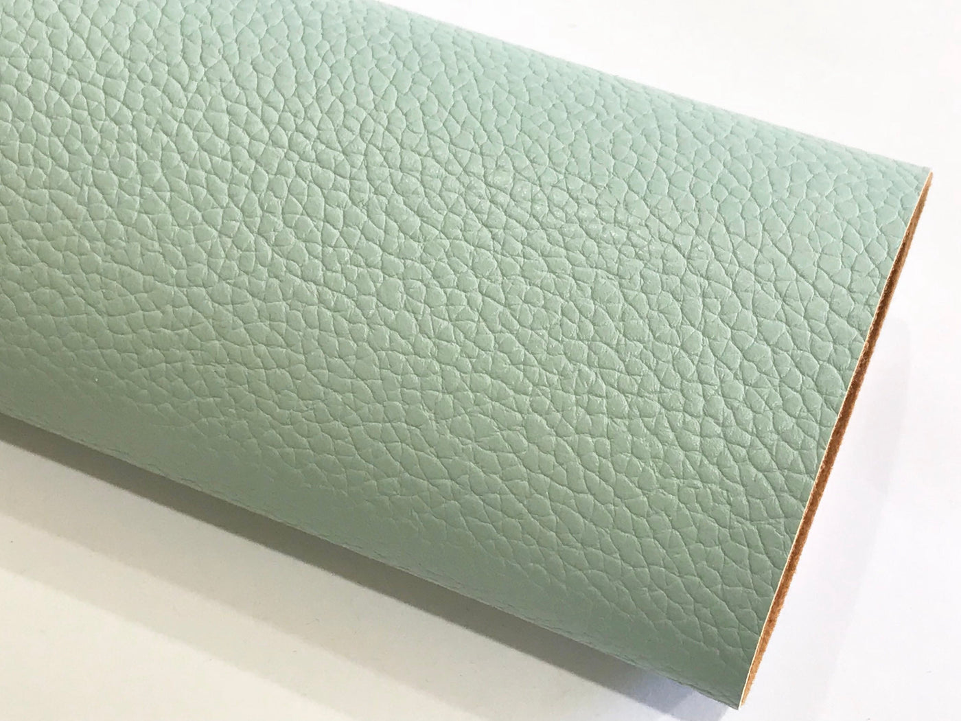 Pistachio Green Faux Leather Thick 1.2mm