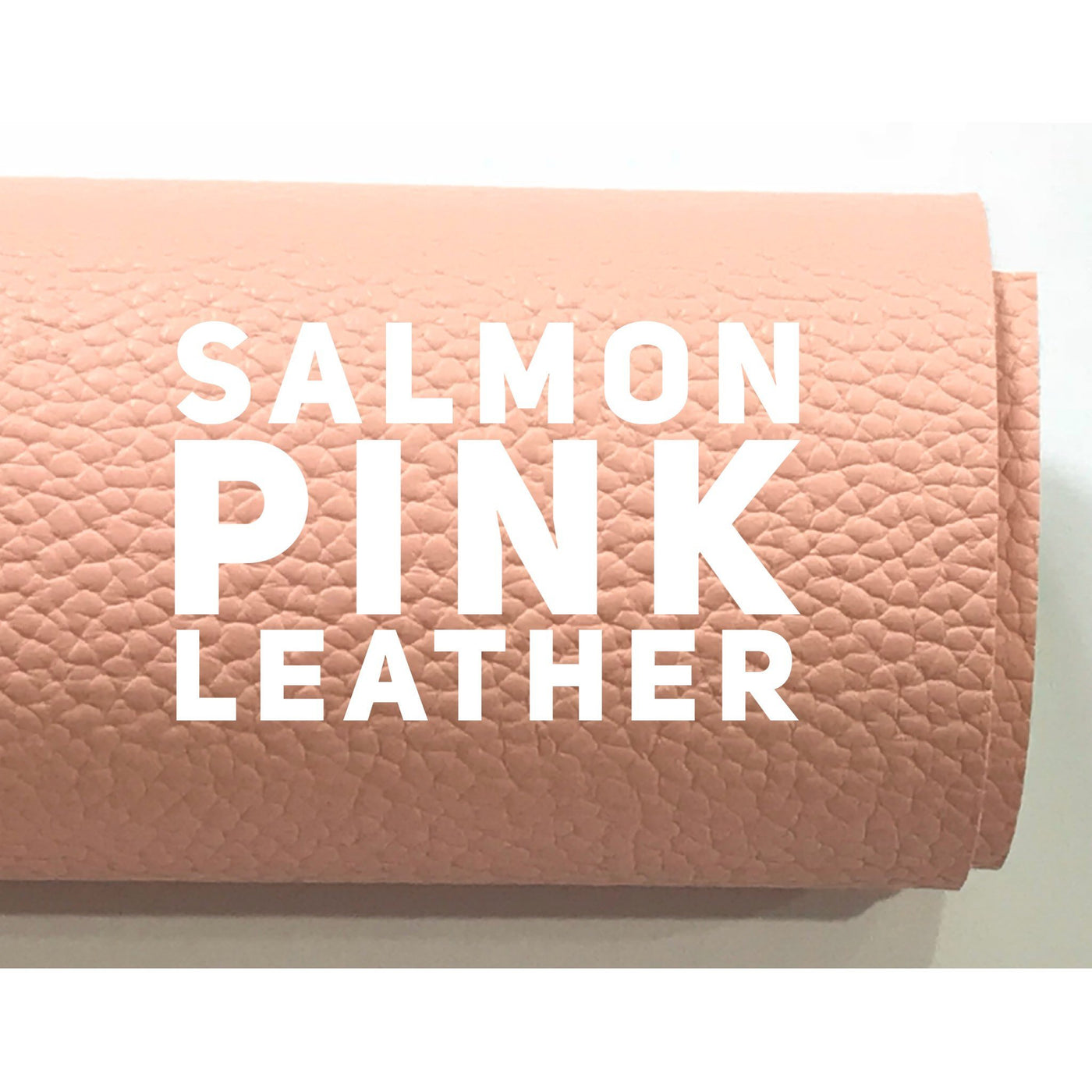 Salmon Pink Leatherette Sheet