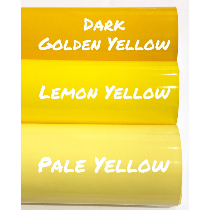 Dark Golden Yellow Patent Leather
