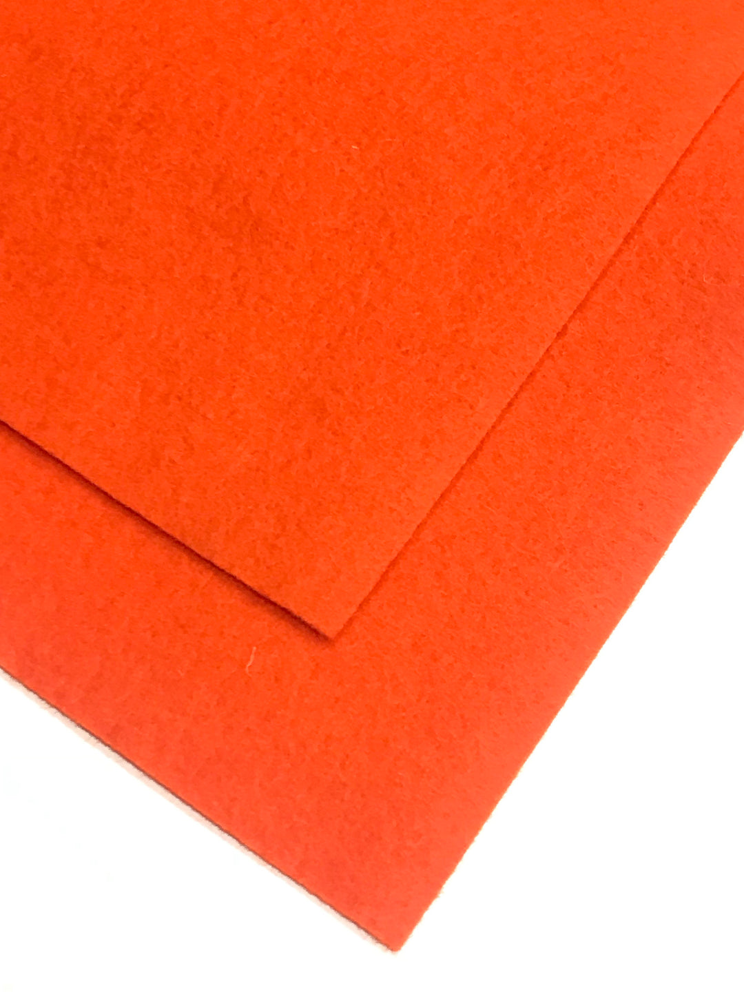 1mm Orange Merino Wool Felt A4 Sheet - No. 5