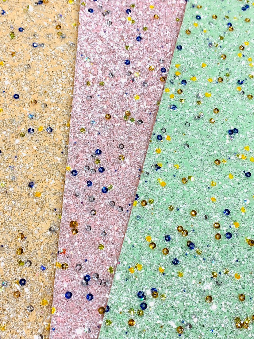 Pastel Pink Candy Sequin Glitter - Choice of Colours