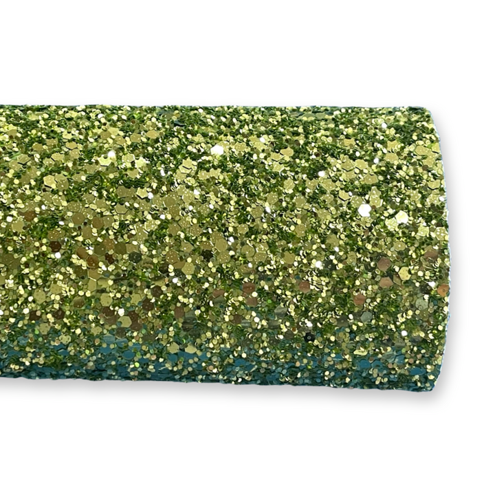 Olive Green Chunky Glitter