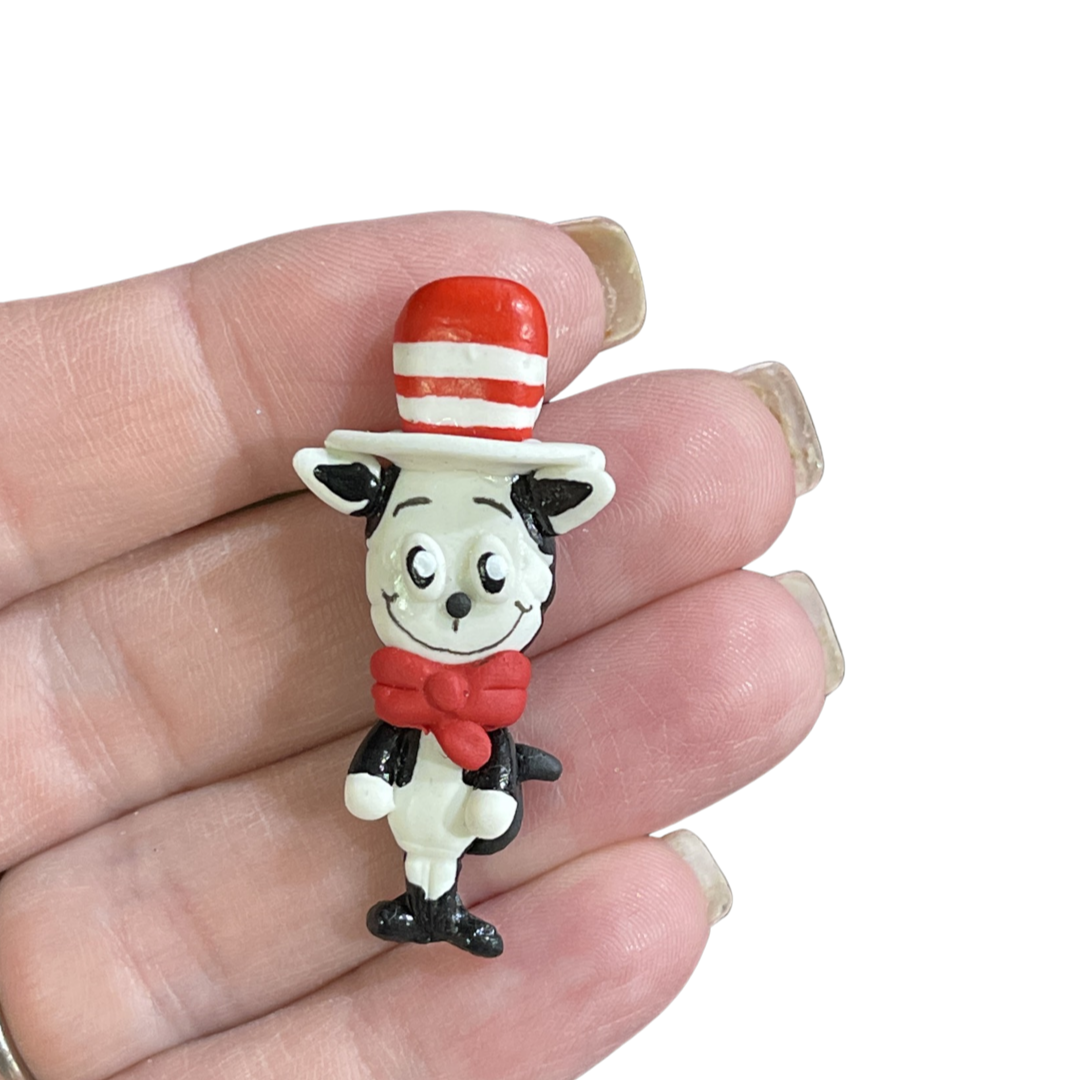 Luxe Maker Cat in the Hat Bow Clay