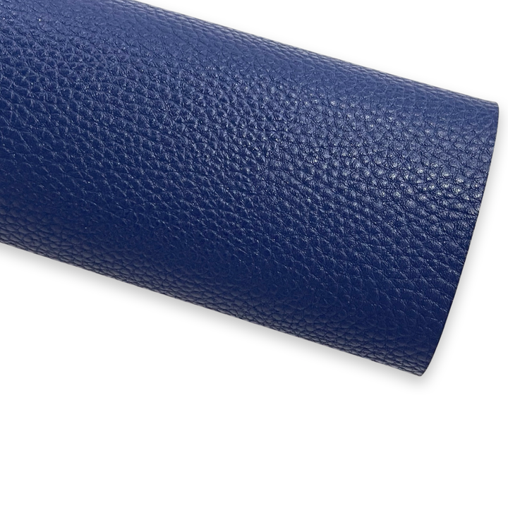 Blue Faux Leatherette Sheet
