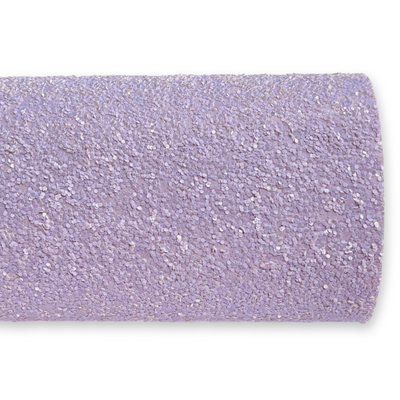 Very Pale Purple Chunky Glitter Fabric Sheets