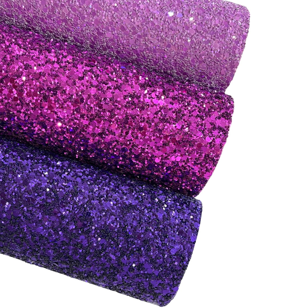Royal Purple Glam Chunky Glitter