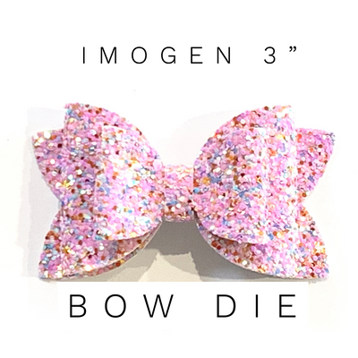 3" Imogen Bow Die - Steel Rule Die - Sizzix Compatible