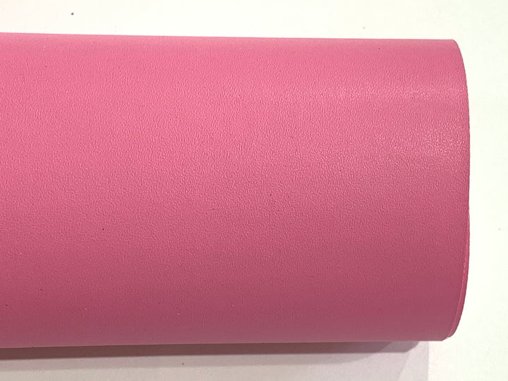 Thin Pink Smooth Leatherette Sheets  - 0.7 mm Thickness | A4 Leatherette for Jewellery Makers and Button Earrings