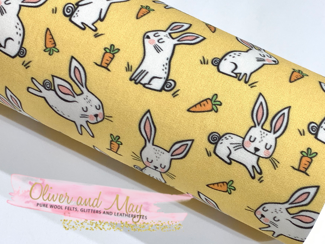Easter Fabric Felt Sheets - 7 Designs to choose from - Bow making fabric