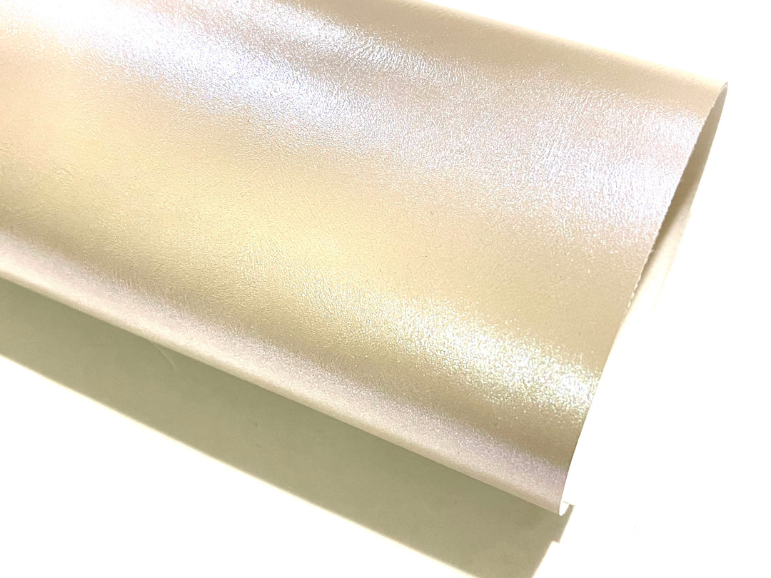 Grecian Pearl Smooth Faux Leatherette