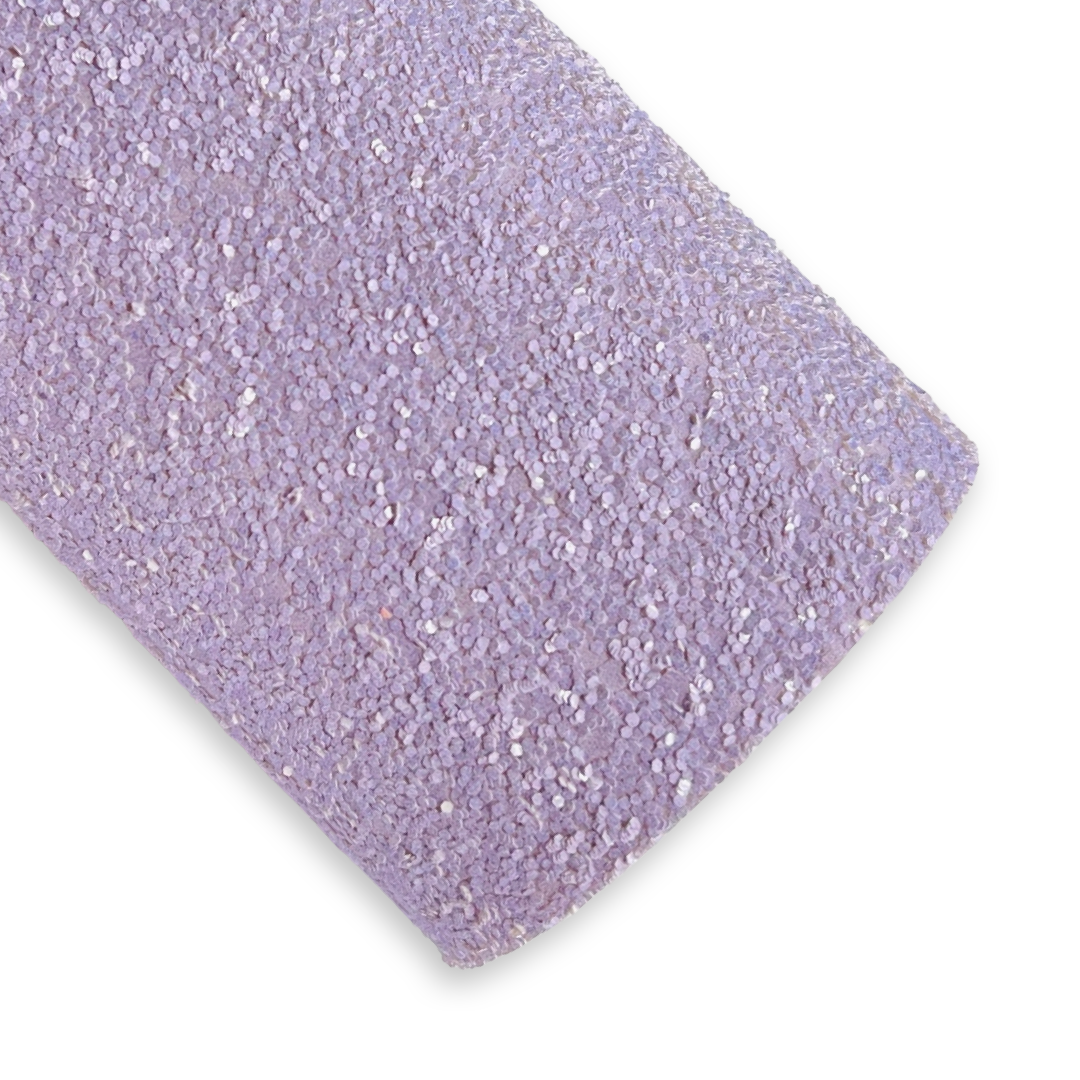 Lot de 3 feuilles – Feuilles de tissu violet à paillettes épaisses
