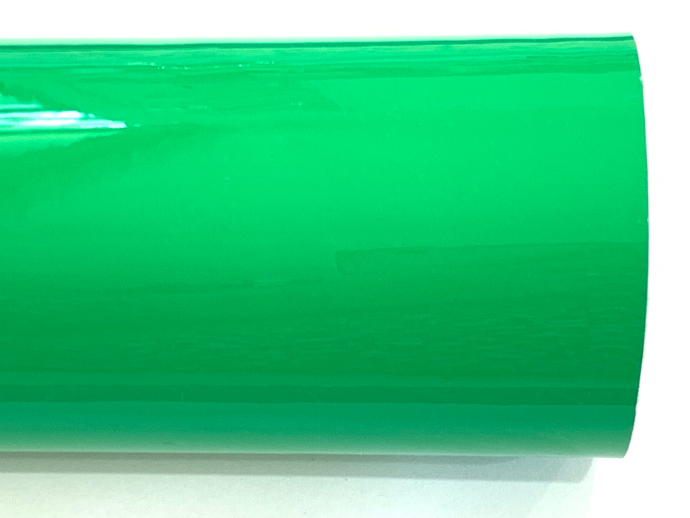 Bright Green Patent Leather A4 Sheet Glossy Smooth PU Leatherette - 0.75mm