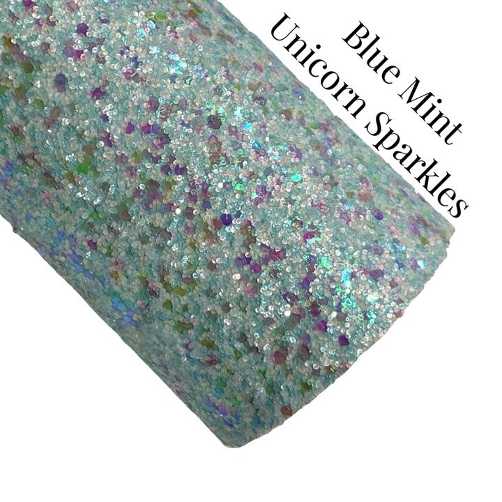 Blue Mint Unicorn Sparkles Chunky Glitter