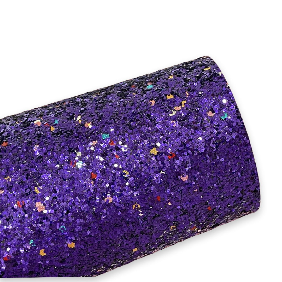 Purple Magic - Grosses paillettes multicolores