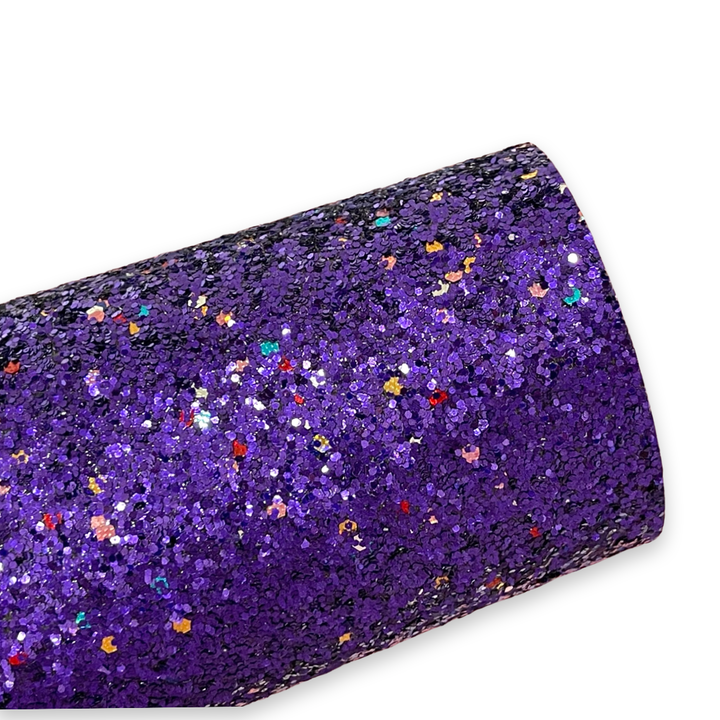 Purple Magic - Grosses paillettes multicolores