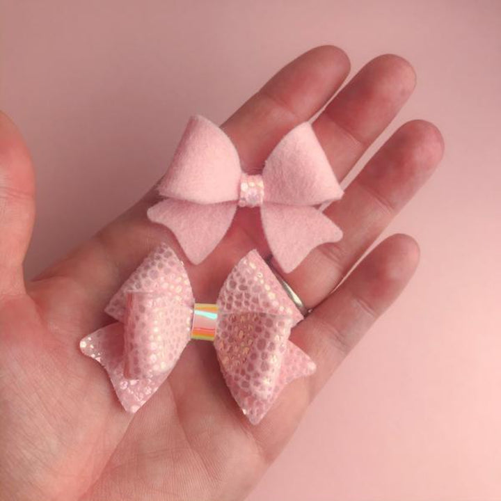 Dreamy Bow Cut and Trace Template - Plastic Hairbow Templates