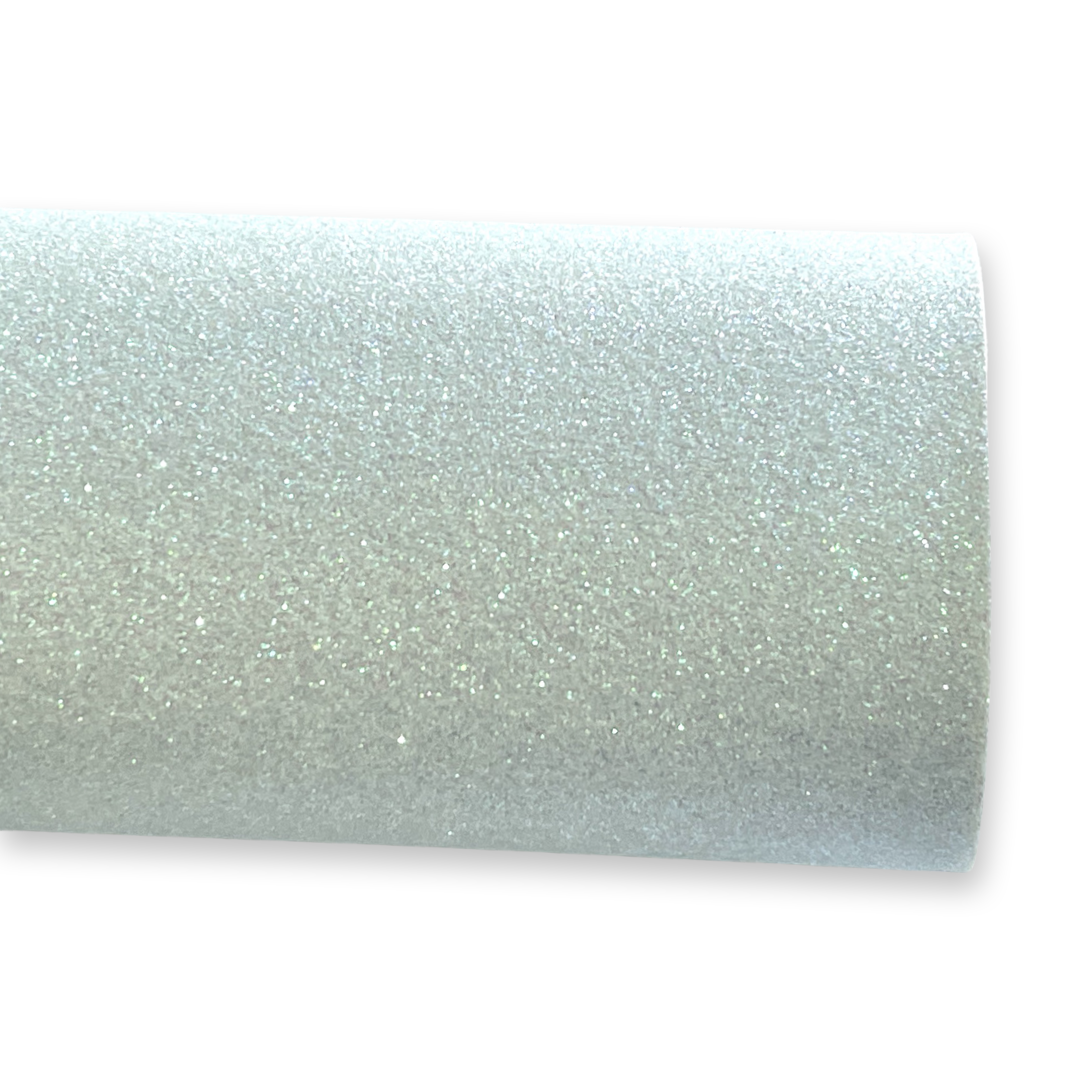 Newborn Blue Fine Glitter Fabric