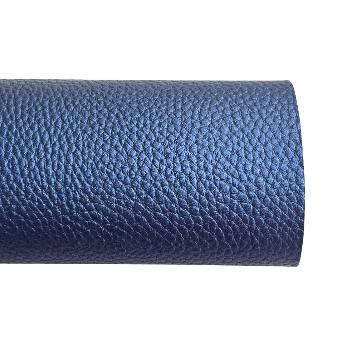 Navy Pearl Faux Leatherette