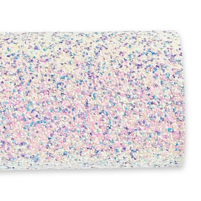 Lilac Dreamz Chunky Glitter Fabric