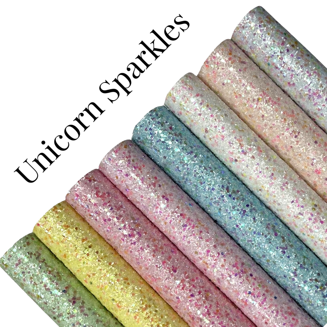 Pink Unicorn Sparkles Chunky Glitter