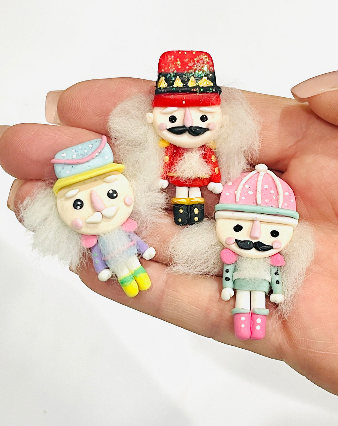 Nutcracker Soldiers Bow Clays - 3 to choose from