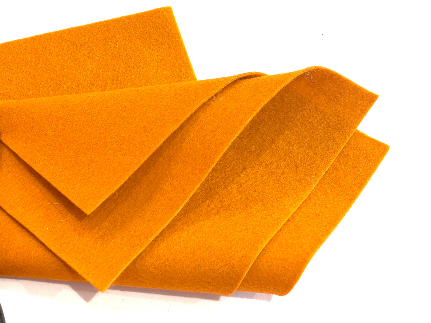1mm Merino Wool Felt - Burnt Orange