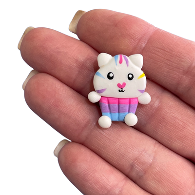 Cat Playhouse Bow Clay Embellishments - Gorgeous Maker - Choice of 9 styles or Full Set