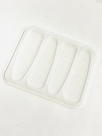 Solid Teardrop Silicone Mould for Resin Hair Clips