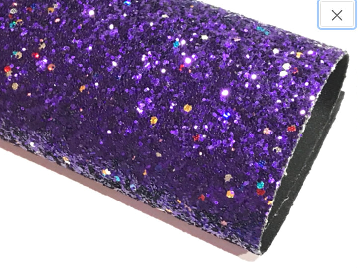 Purple Magic - Grosses paillettes multicolores