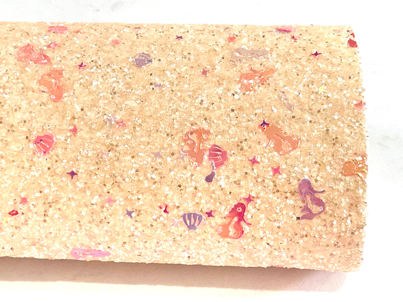 Blush Mermazing Crystal Chunky Glitter Sheet