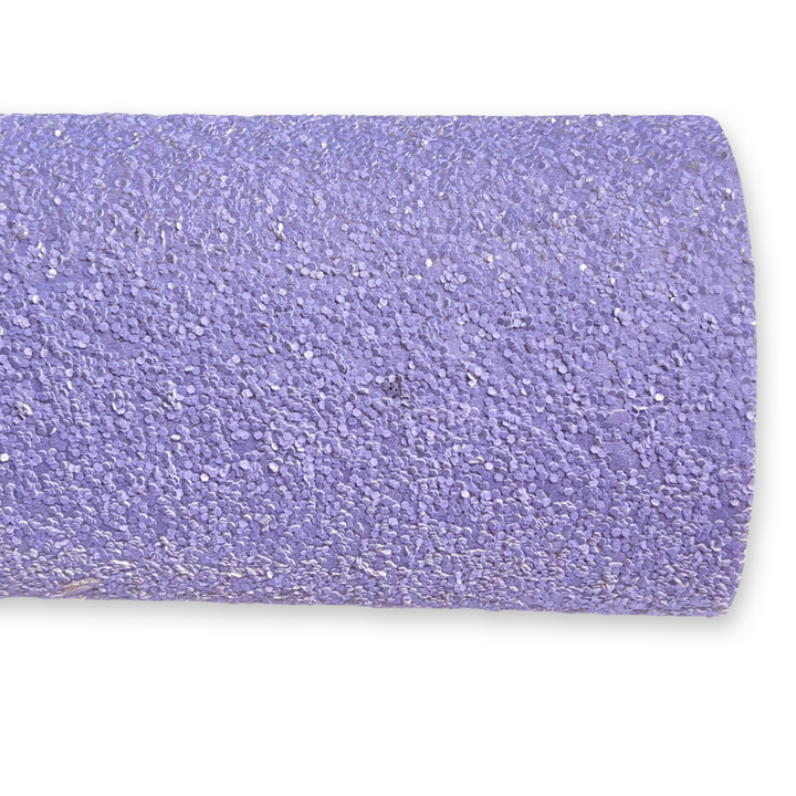 Heather Purple Chunky Glitter Fabric Sheets