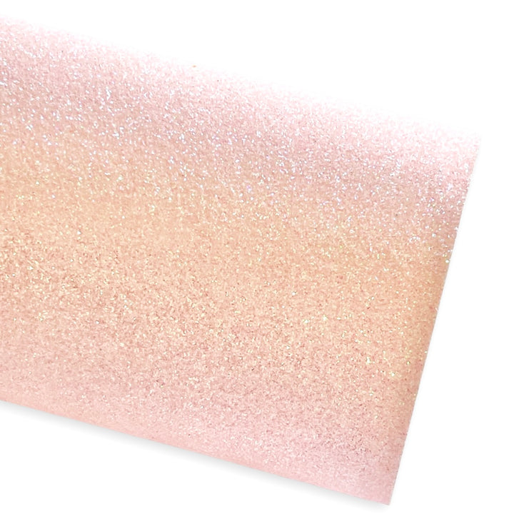 Baby Pink Fine Glitter Fabric