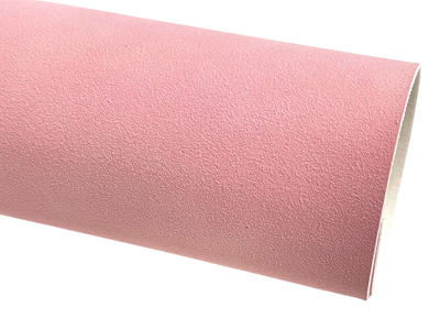 Pale Pink Suede Leatherette Sheet