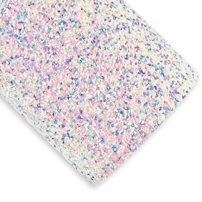 Lilac Dreamz Chunky Glitter Fabric