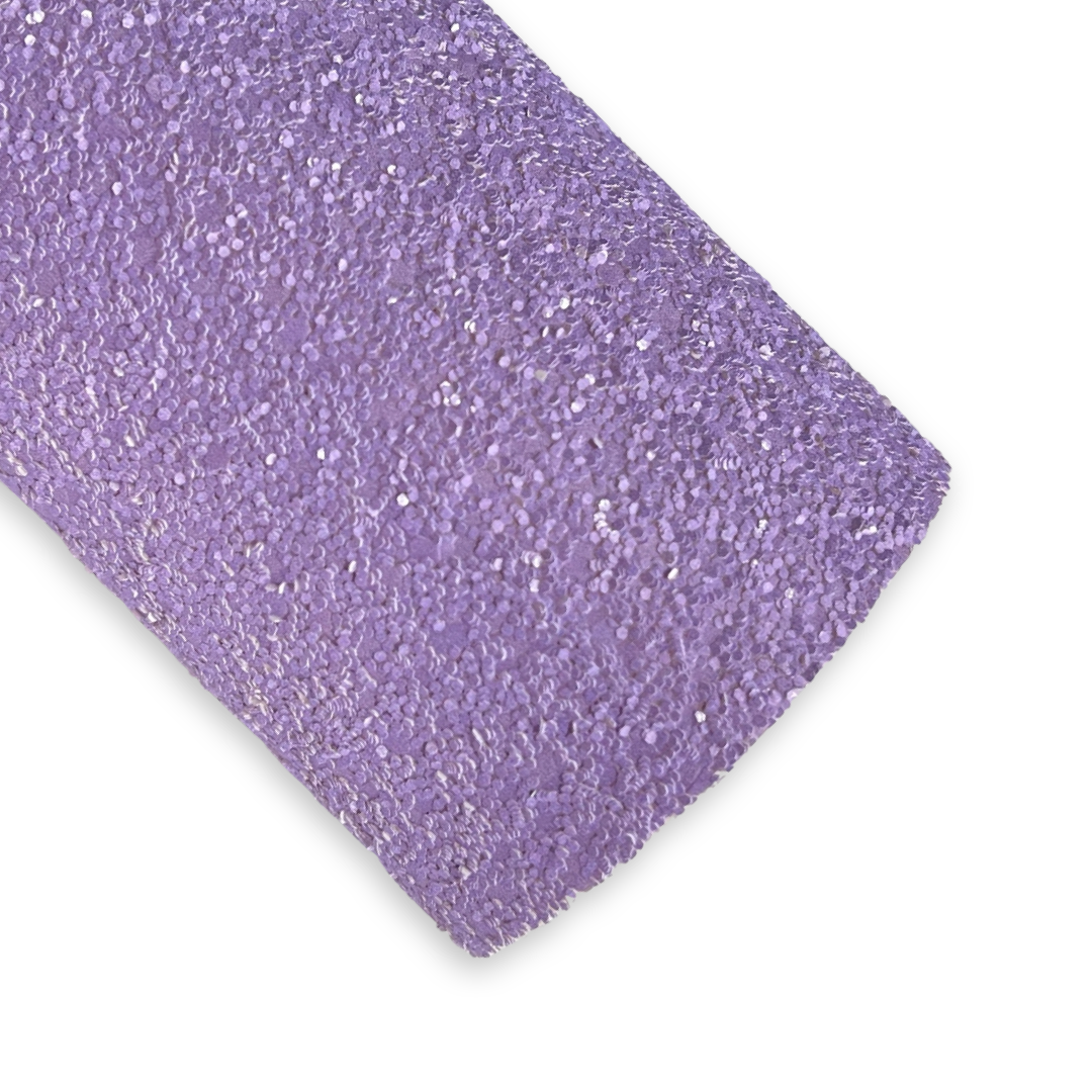 Lot de 3 feuilles – Feuilles de tissu violet à paillettes épaisses