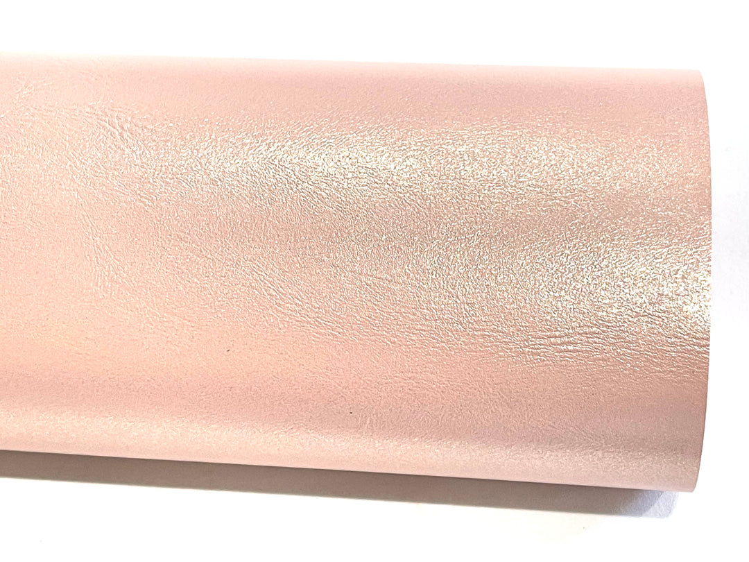 Cheeky Blush Pearl Smooth Faux Leatherette