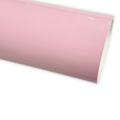 Baby Pink Patent Leatherette