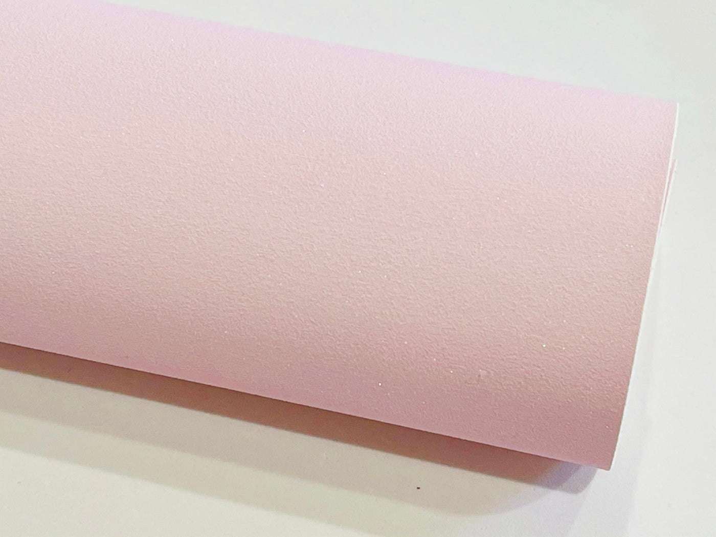 Fairy Floss Pink Glitter Suede Fabric